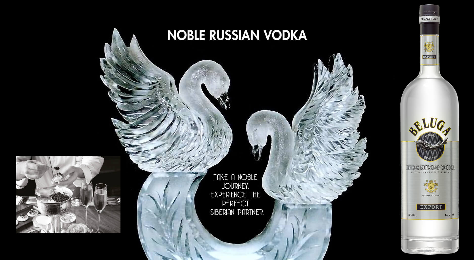 Beluga Vodka Russia, Alcohol Drinks Branding, Insight Driven Creative Business - CampbellRigg Agency