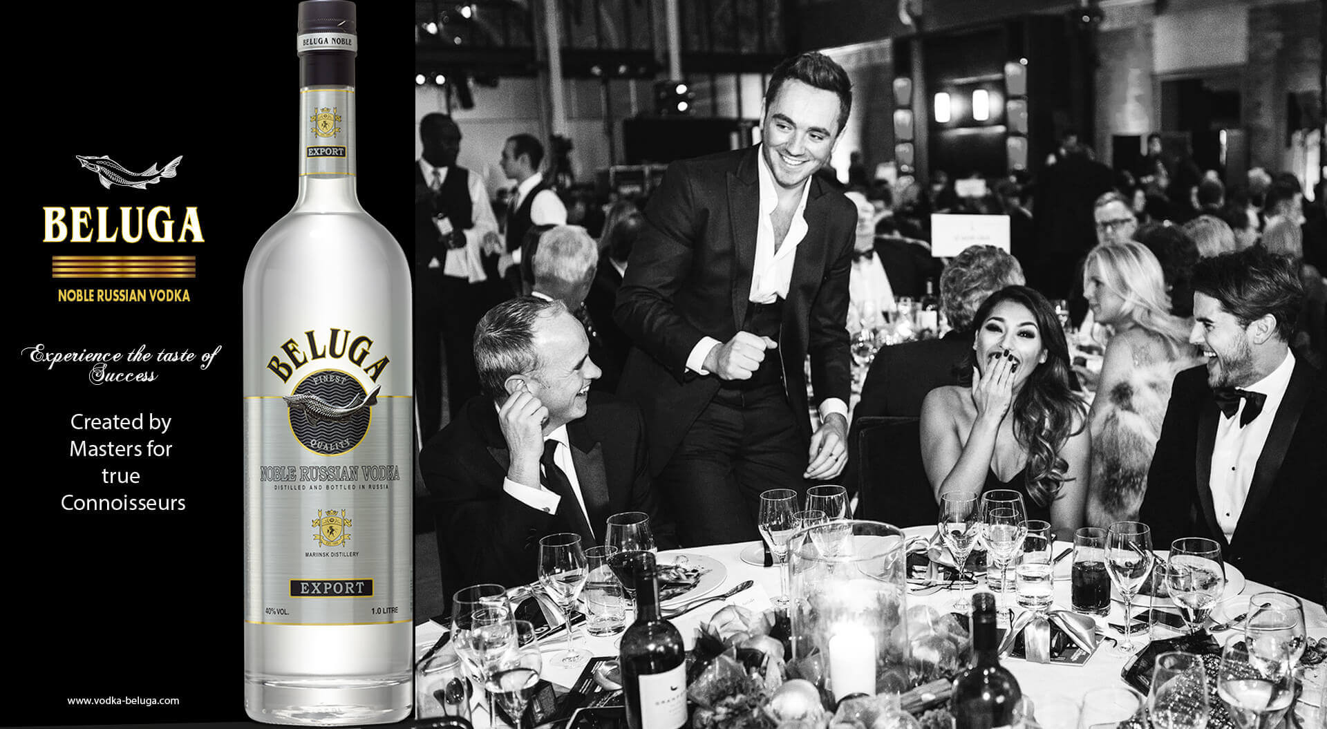 Beluga Vodka Russia, Specialist Drinks Marketing. A creative business connecting brands to audiences - CampbellRigg Agency