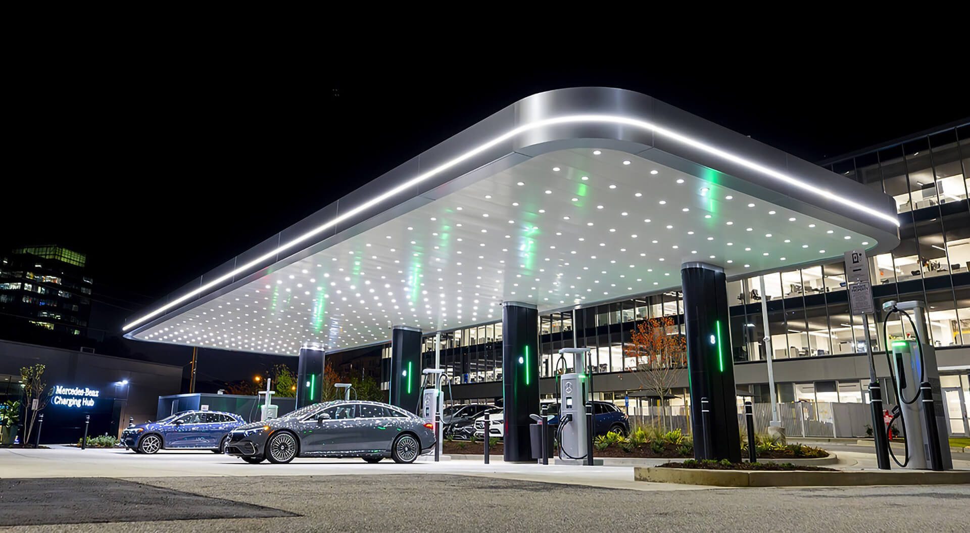 Creative Brand Concepts and Innovative Canopy Architecture, Petrol Forecourt Benchmark, Design Specialists, Graphics - CampbellRigg Agency