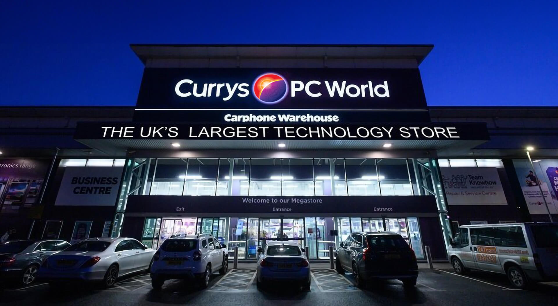 Currys PC World Stores rebrand and interior design technology store 