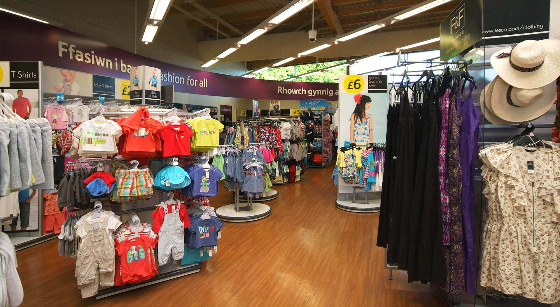  Florence and Fred Tesco fashion Welshpool retail store merchandising systems promotions and communications