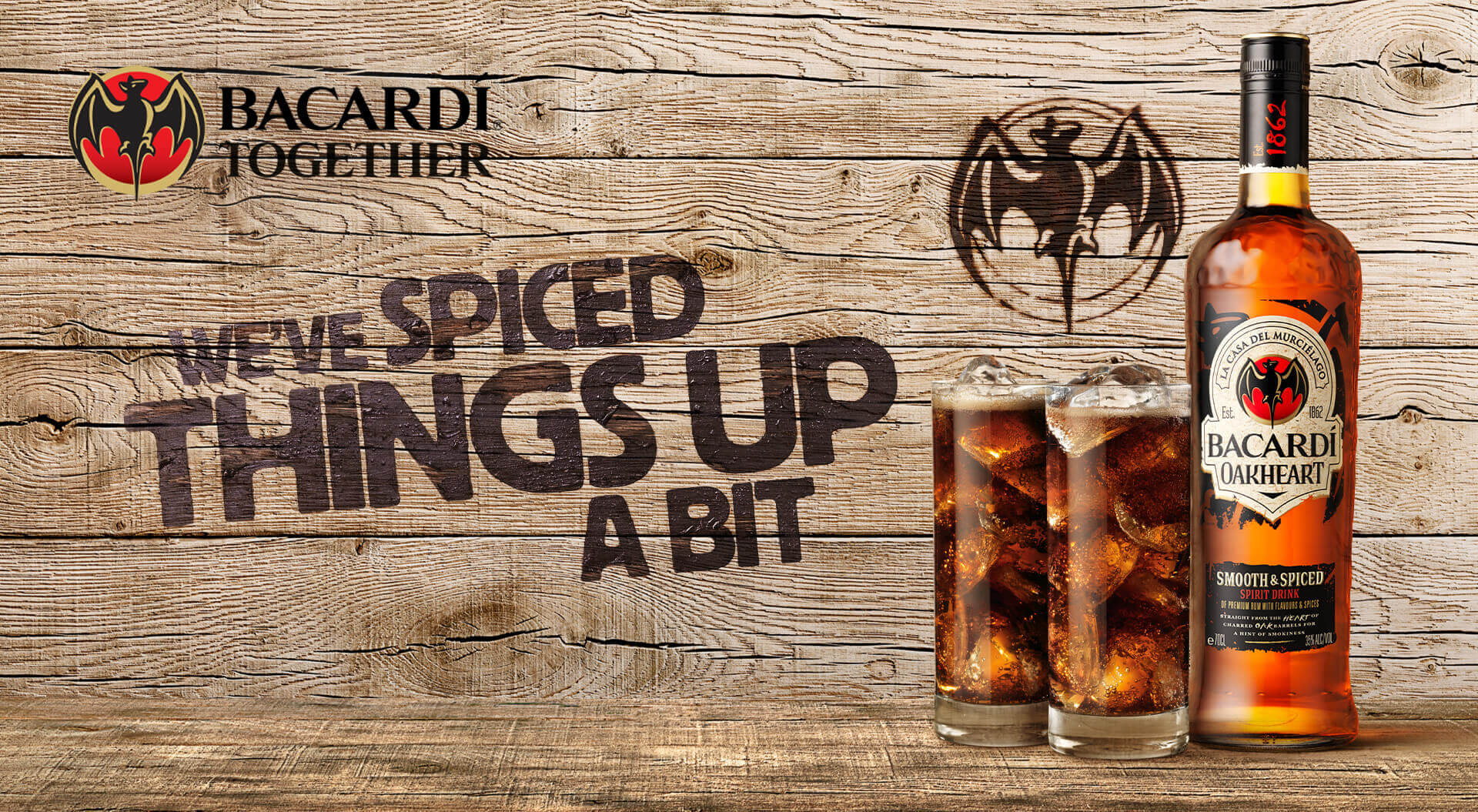 Bacardi Oakheart media promotion - We've spiced things up a bit